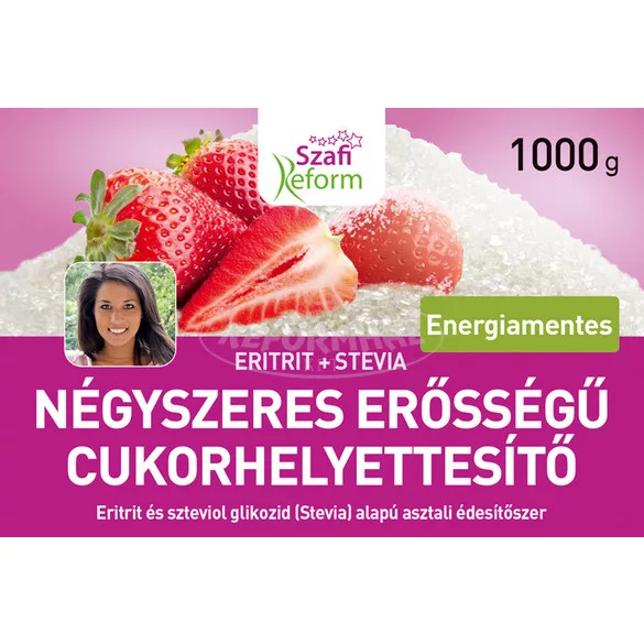 Szafi Reform Négyszeres erősségű cukorhelyettesítő 500g 500g