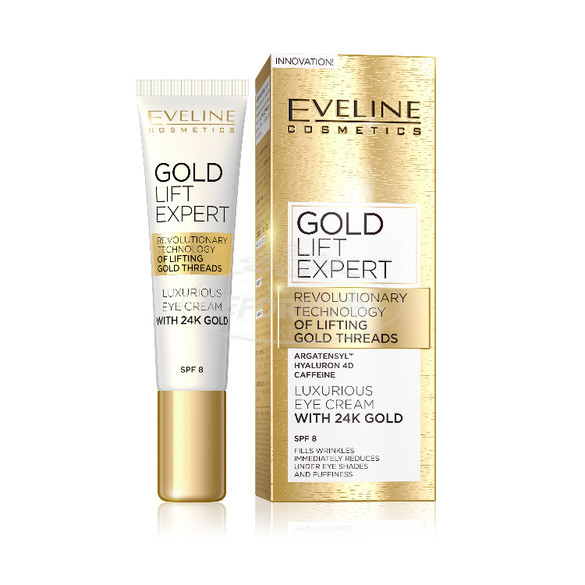 Eveline Gold Lift Expert luxus szemkörnyékápoló krém 15ml