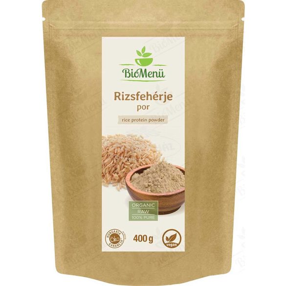 Biomenü bio rizsfehérje por 80% 400g