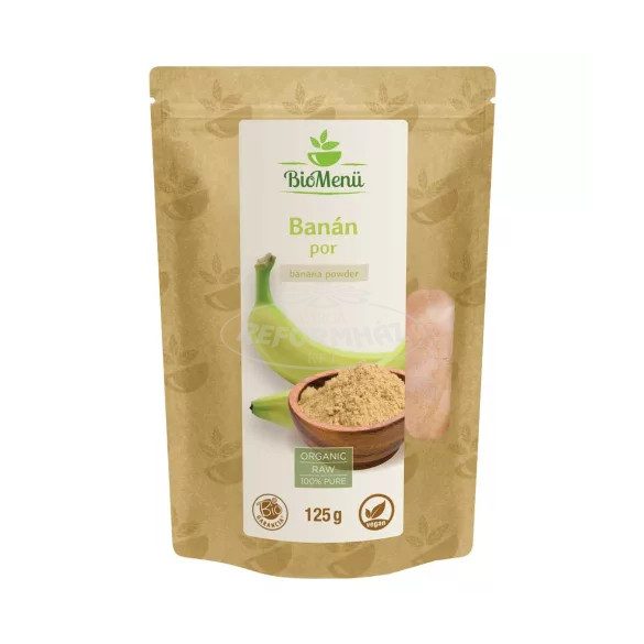 Biomenü bio banán por 125g