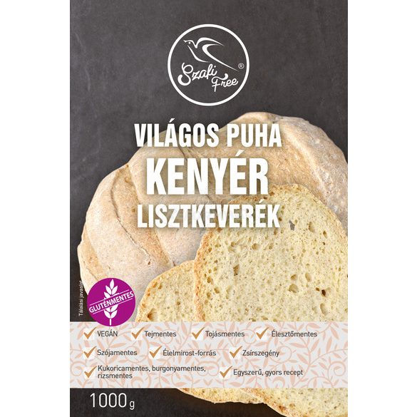 Szafi Free világos puha kenyér lisztkeverék 1kg 1000g