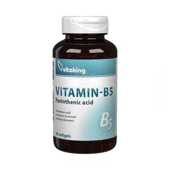 Vitaking B5 vitamin 200mg-os gélkapszula 90x