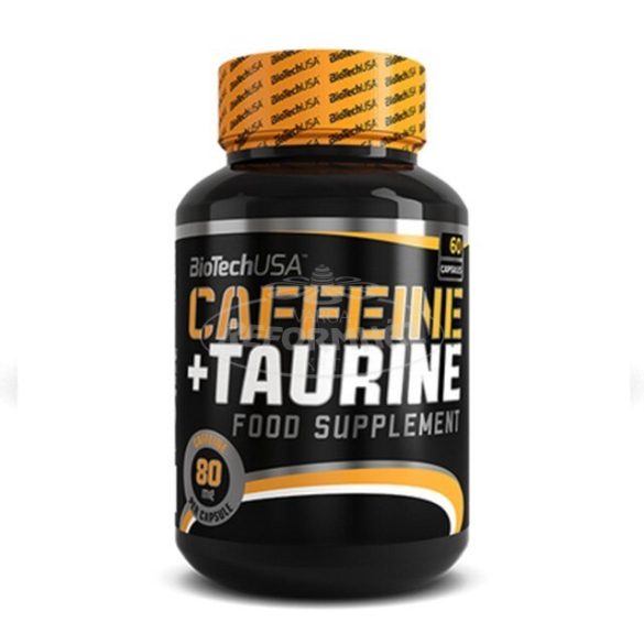 Biotech Usa Caffeine+Taurine kapszula 60x