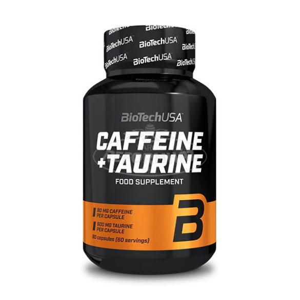 Biotech Usa Caffeine+Taurine kapszula 60x