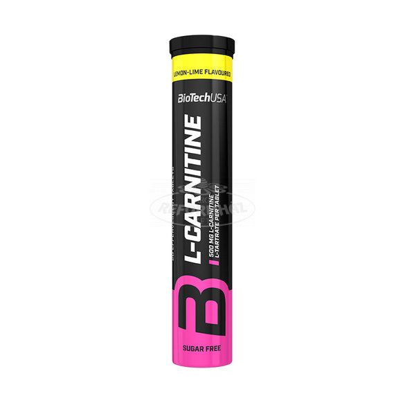 Biotech Usa L-Carnitine pezsgőtabletta lemon-lime 500mg 20x