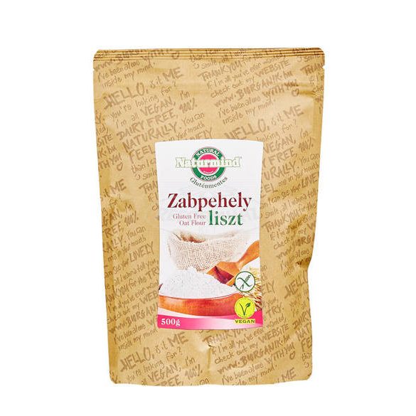 Naturmind zabpehelyliszt gluténmentes 500g