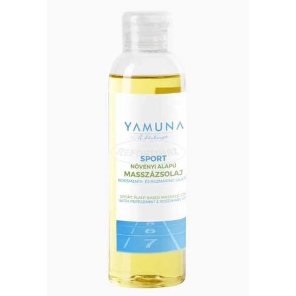 Yamuna masszázsolaj Sport növényi borsmenta-rozmaring 250ml