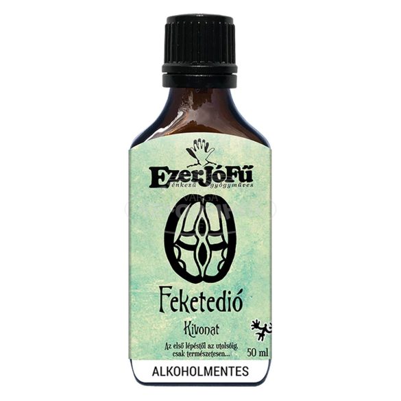 Ezerjófű Feketedió kivonat glicerines 50ml