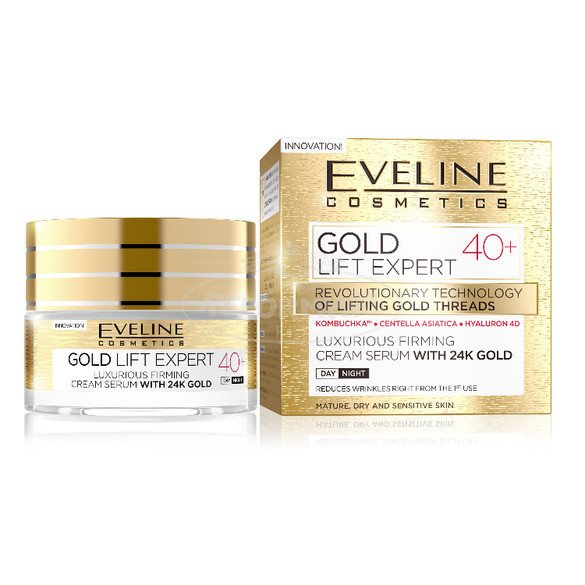 Eveline Gold Lift Expert nappali és éjszakai krém40+ 50ml