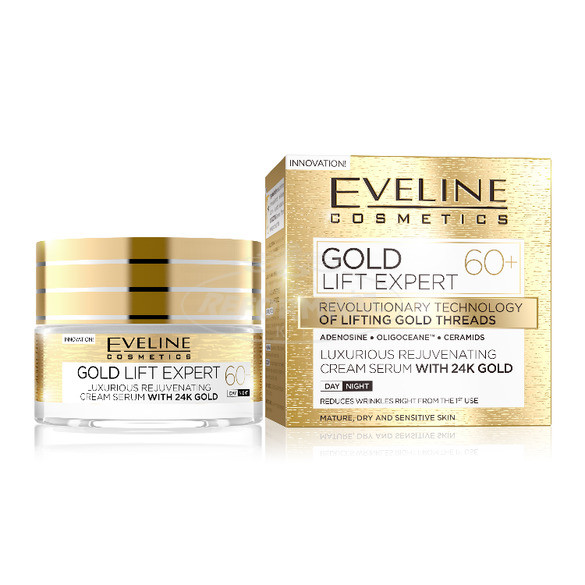 Eveline Gold Lift Expert nappali és éjszakai.krém60+ 50ml