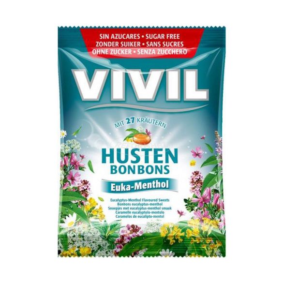 Vivil cukormentes mentholos eukaliptuszos torokcukorka 60g