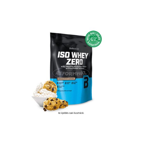 Biotech Usa Iso whey zero cookies és cream 500g