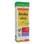 Naturland Árnika aktív gél parabénmentes 100ml