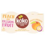 Koko Kókuszjoghurt barack-maracuja 2x125g 250g