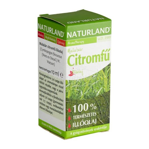 Naturland Illóolaj Citromfű 10ml