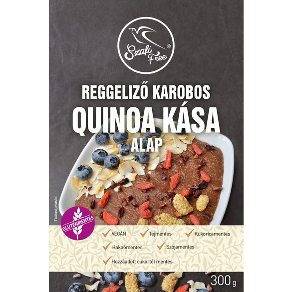 Szafi Free reggeliző karobos quinoa kása alap 300g