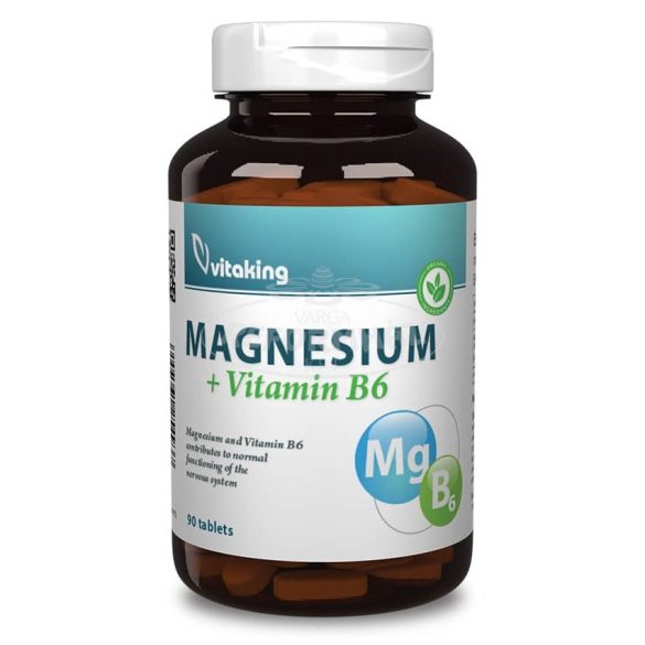 Vitaking Magnézium 150mg+B6 tabletta 90x