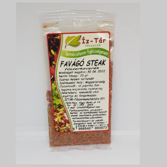 Íz-Tár Favágó steak 20g