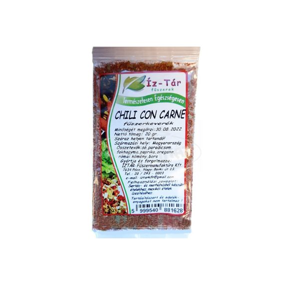 Íz-Tár Chili Con Carne fűszerkeverék 20g