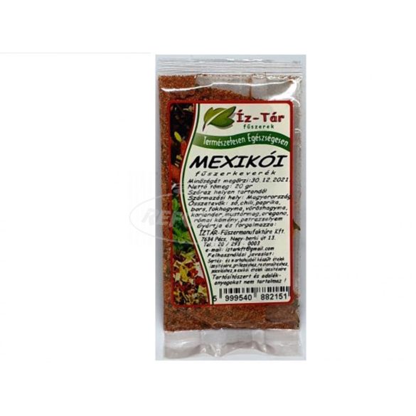 Íz-Tár Mexikói fűszerkeverék 20g