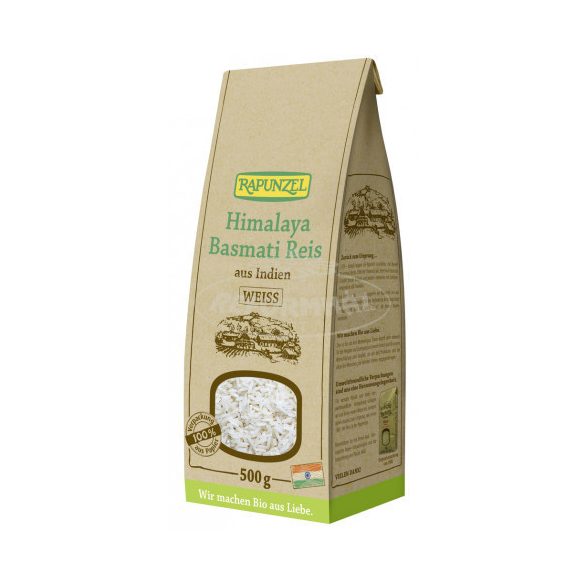 Rapunzel bio Himalaya Basmati fehér rizs 500g