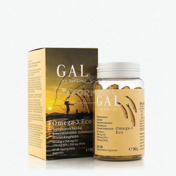 GAL Omega-3 Eco lágyzselatin kapszula 60x