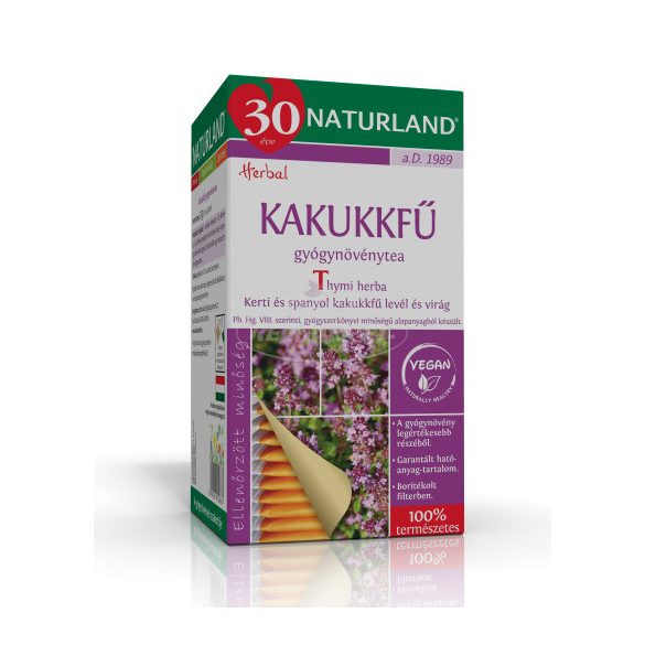 Naturland Kakukkfű tea filteres 25g