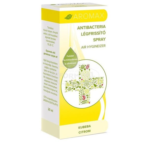 Aromax légfrissítő Antibacteria kubeba-citrom 20ml