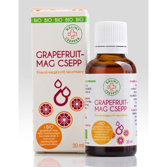 Bálint cseppek bio Grapefruitmag csepp 30ml