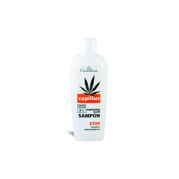 Cannaderm Capillus sampon 7% korpásodás ellen 150ml