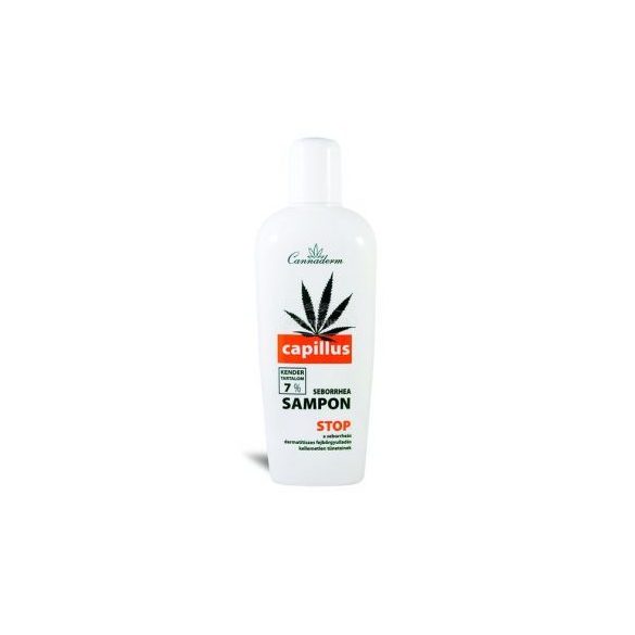 Cannaderm Capillus sampon 7% seborrhea dermatitisz ellen 150ml