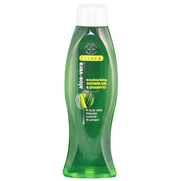 Estrea tusfürdő és sampon Aloe vera 1000ml