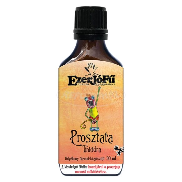Ezerjófű Prosztata tinktúra alkoholos 50ml