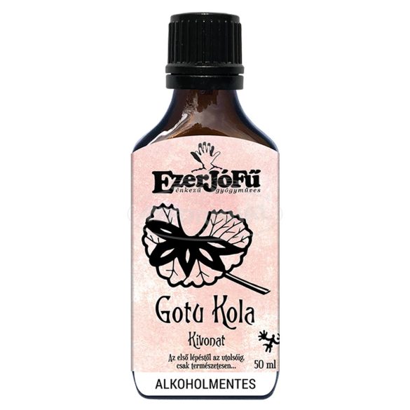 Ezerjófű Gotu Kola kivonat /Tigrisfű/ 50ml