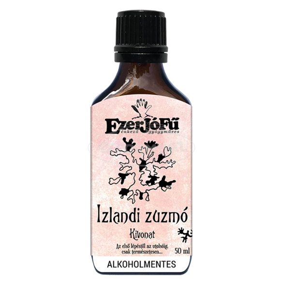 Ezerjófű Izlandi zuzmó kivonat 50ml