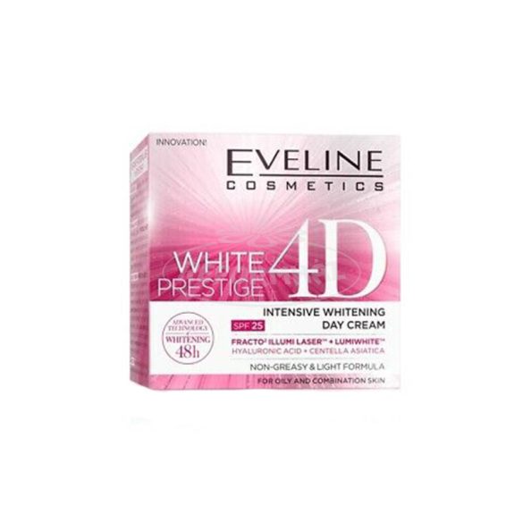 Eveline 4D White Prestige Nappali krém 50ml