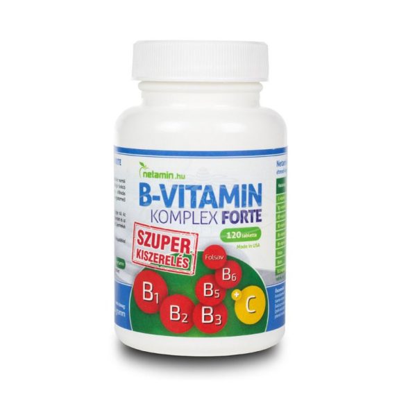 Netamin B-Vitamin Komplex Forte tabletta 120x
