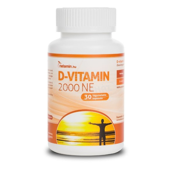 Netamin D-vitamin 2000NE kapszula 30x