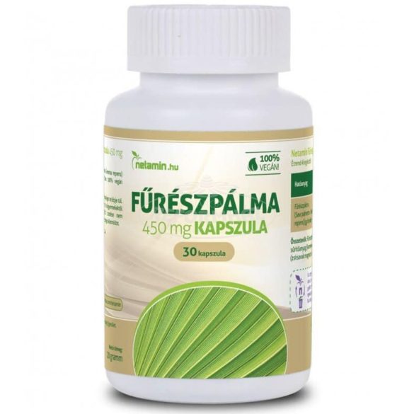 Netamin Fűrészpálma 450mg kapszula 30x