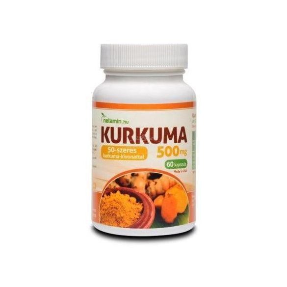 Netamin Kurkuma 500mg kapszula 60x