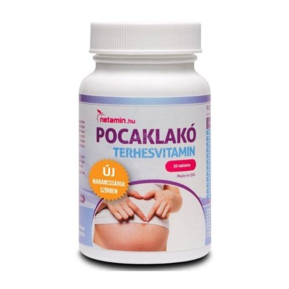 Netamin Pocaklakó Terhesvitamin tabletta 30x