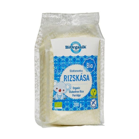 BiOrganik Bio gluténmentes rizskása 200g