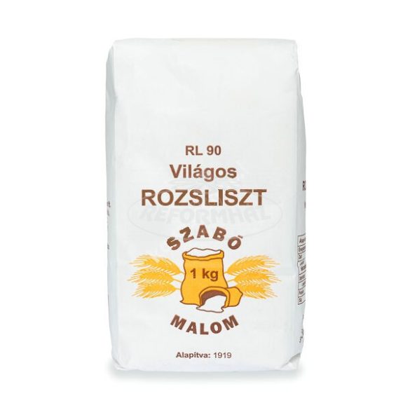 Szabó Rozsliszt RL90 világos 1kg