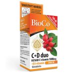 BioCo C+D duo retard c-vitamin+D3-vitamin 2000NE 100x