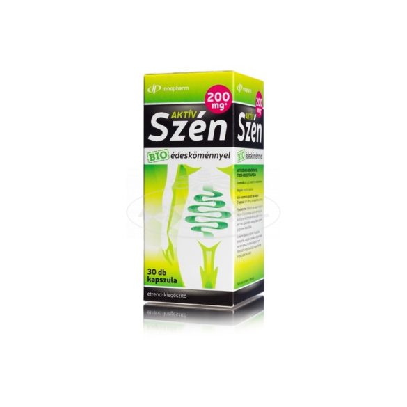 Innopharm Aktív szén kapszula bio édesköménnyel 30x