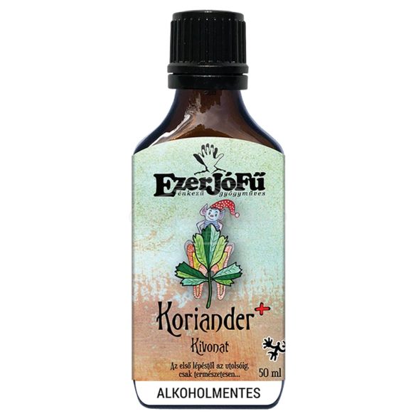 Ezerjófű Koriander+ kivonat glicerines 690 50ml