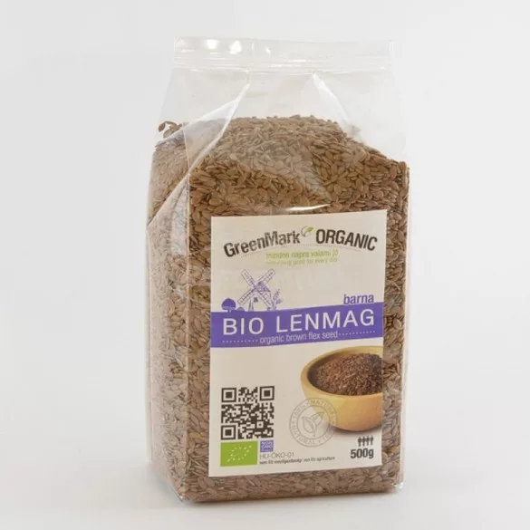 GreenMark bio lenmag barna 500g