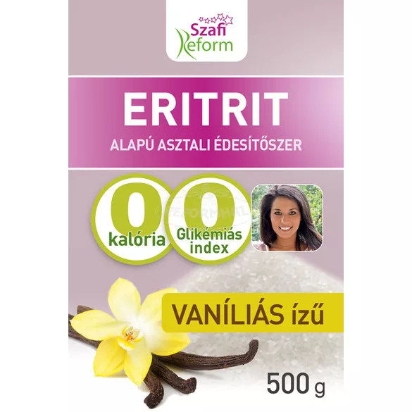 Szafi reform eritrit vaníliás ízű 250g