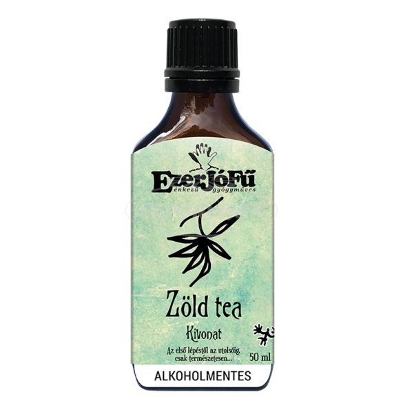 Ezerjófű Zöld tea kivonat 556 50ml