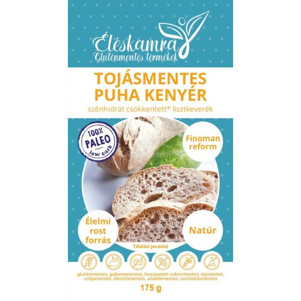 Éléskamra Tojásmentes paleo kenyér lisztkeverék 175g